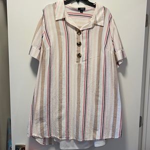 a.n.a multi color work dress